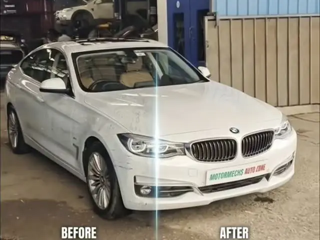 BMW GT: rubbing & polishing